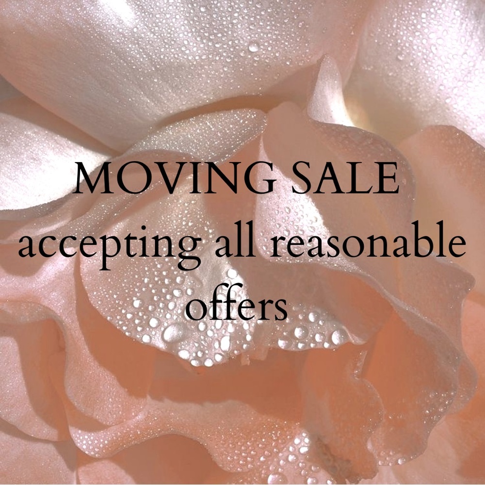 MOVING SALE 🖤